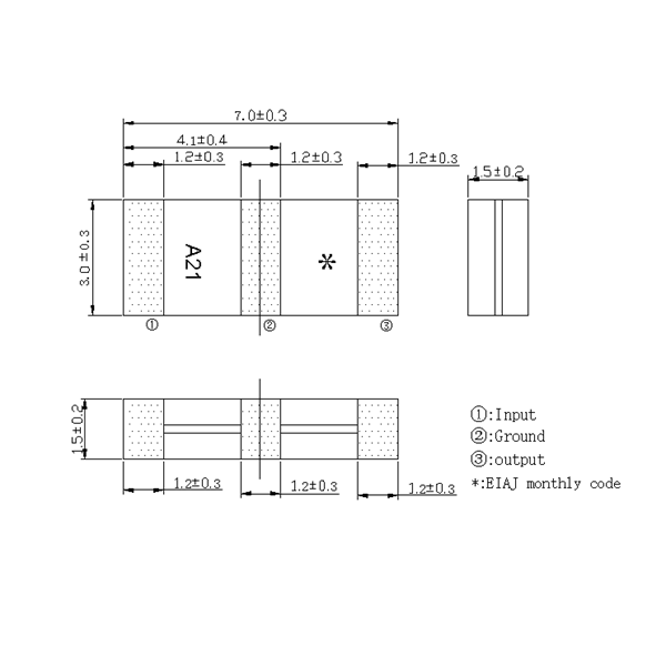 10.7MHz Best Ceramic Filter