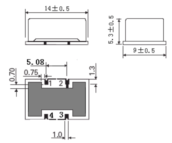 Crystal Oscillator 100MHz