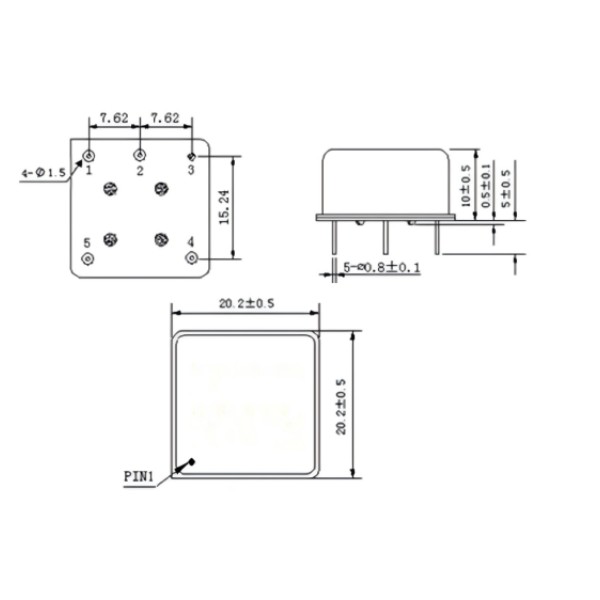 122.88MHz 高稳定性 OCXO