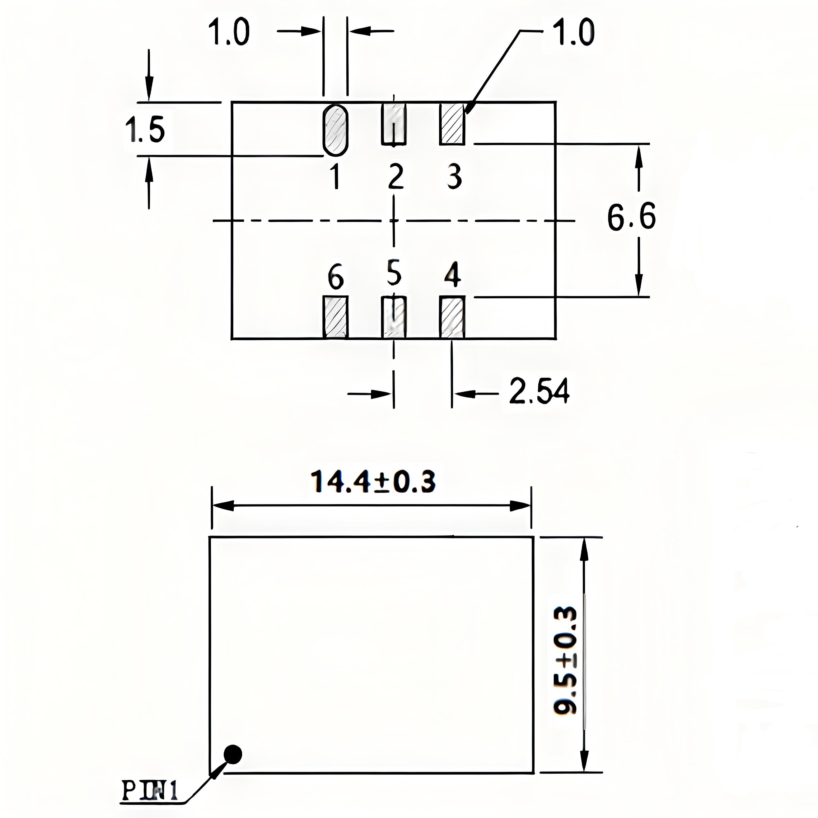 SMD 14*9mm 100MHz VCXO