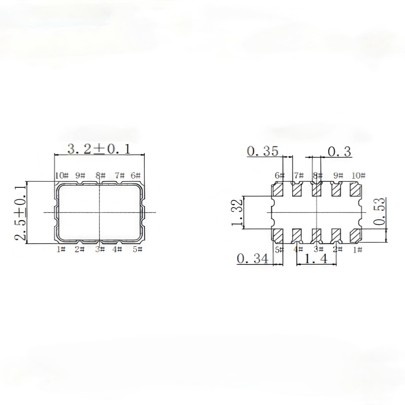 32.768kHz High-Precision RTC Oscillator 